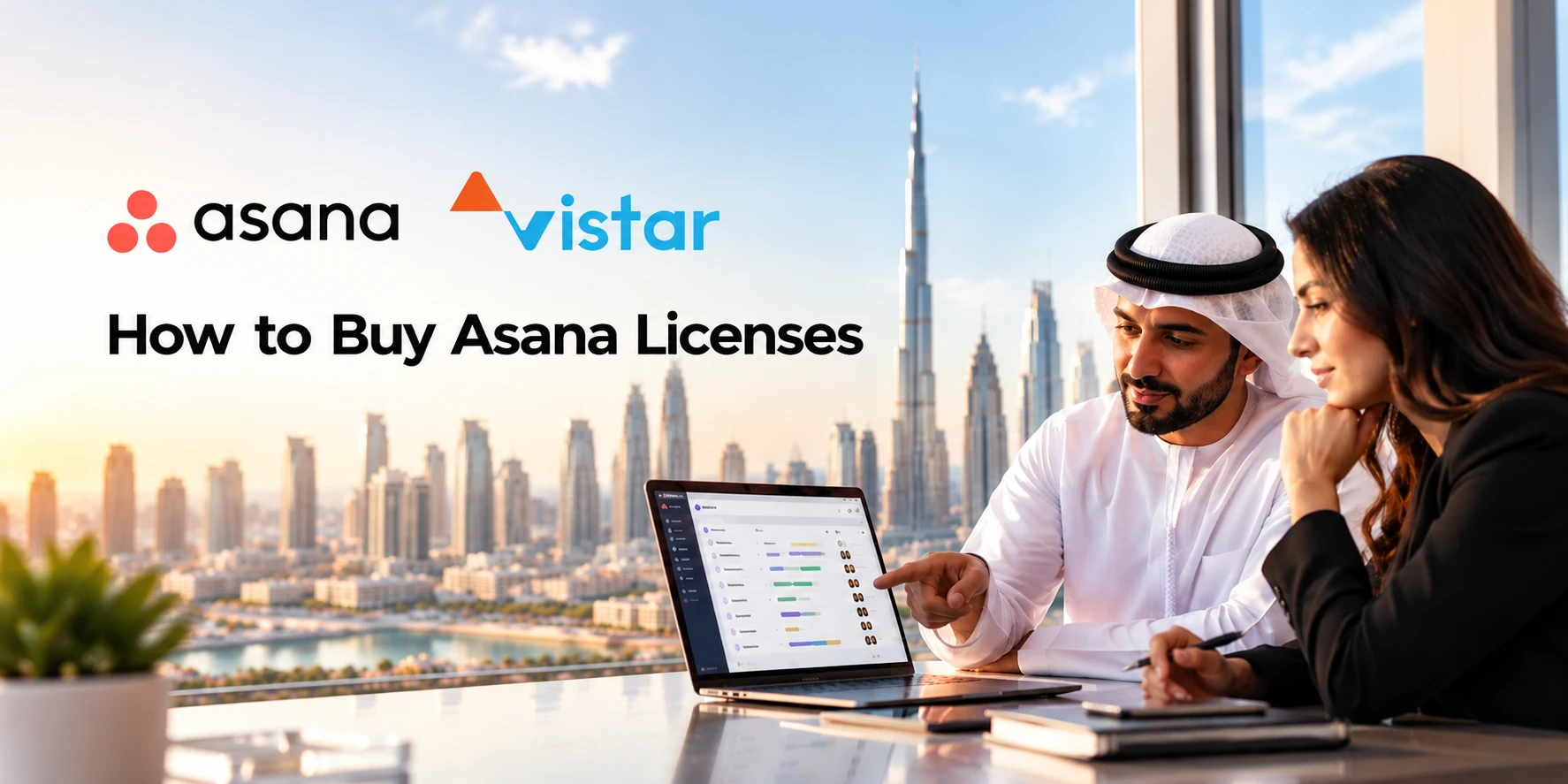 How to buy Asana licenses in the UAE and GCC with Vistar