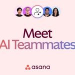 Asana AI dashboard showing project and task management features